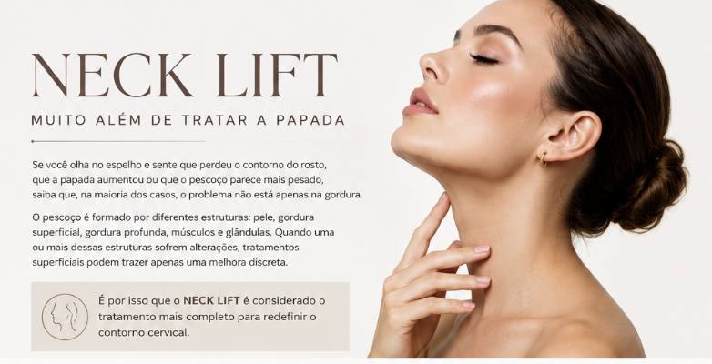 Necklift — muito além de tratar a papada